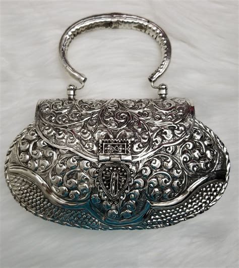 metal purses for women.